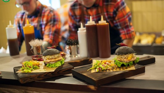 Открытие Black Burger Cafe