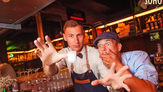 Soho bar.