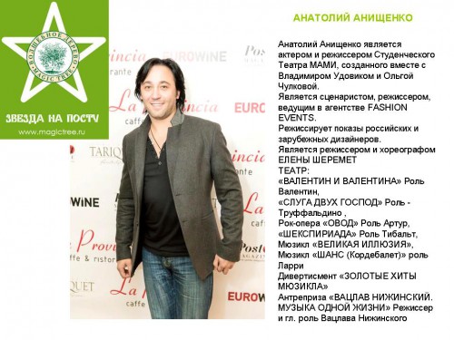 Волшебное дерево: «Звезда на посту» - Анатолий Анищенко