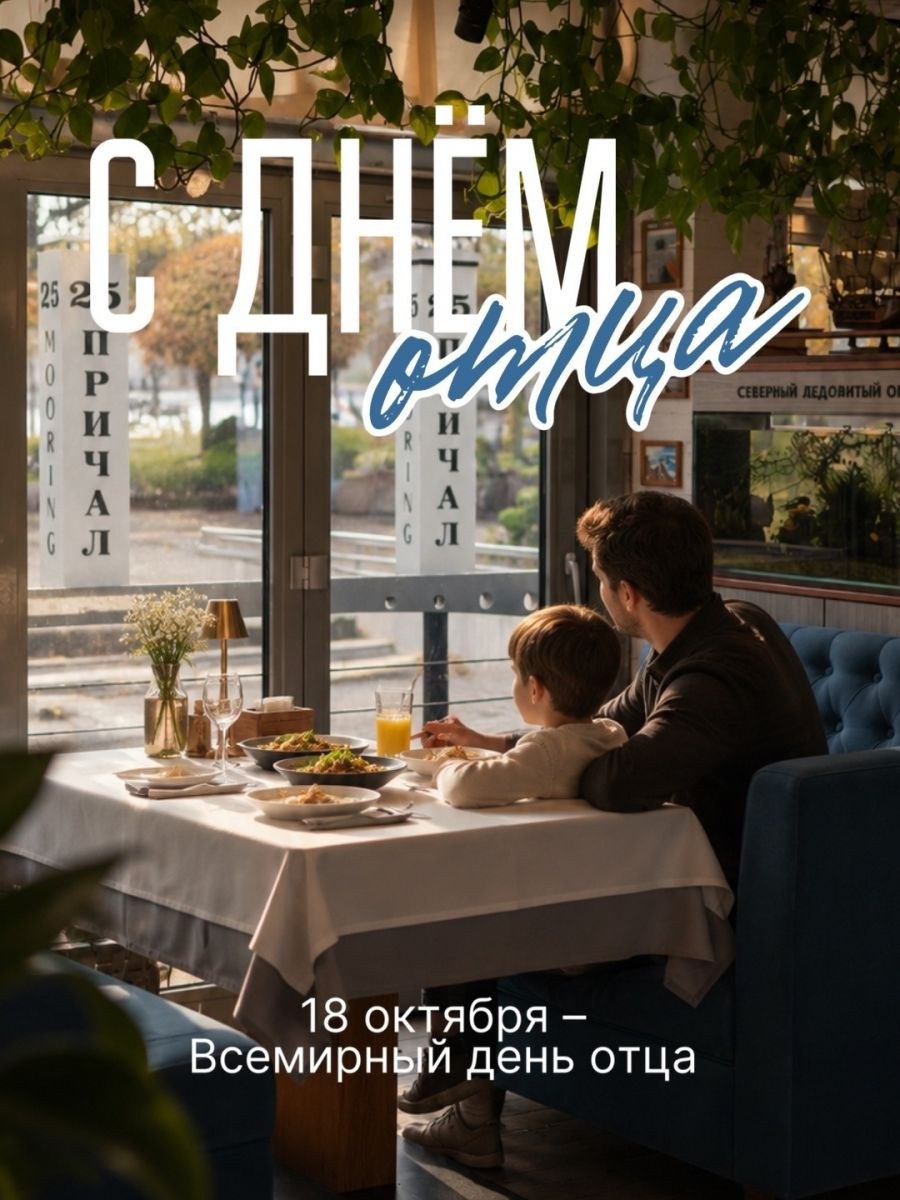 День отца в ресторане «Причал 25» на Береговой, 12