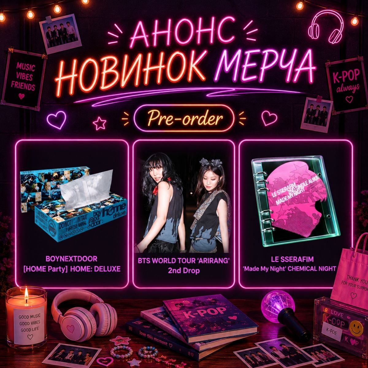 Меню соблазнов