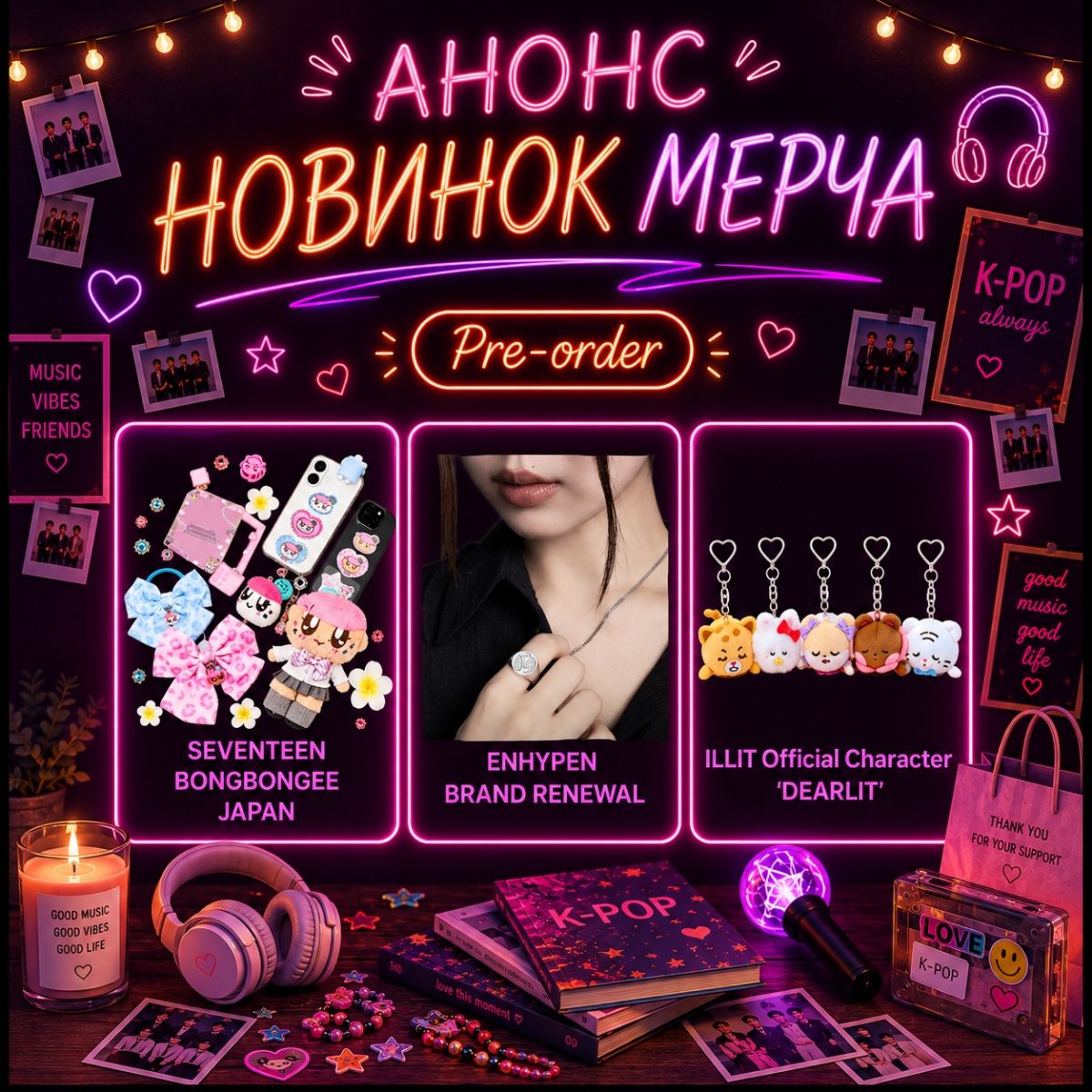 Меню соблазнов