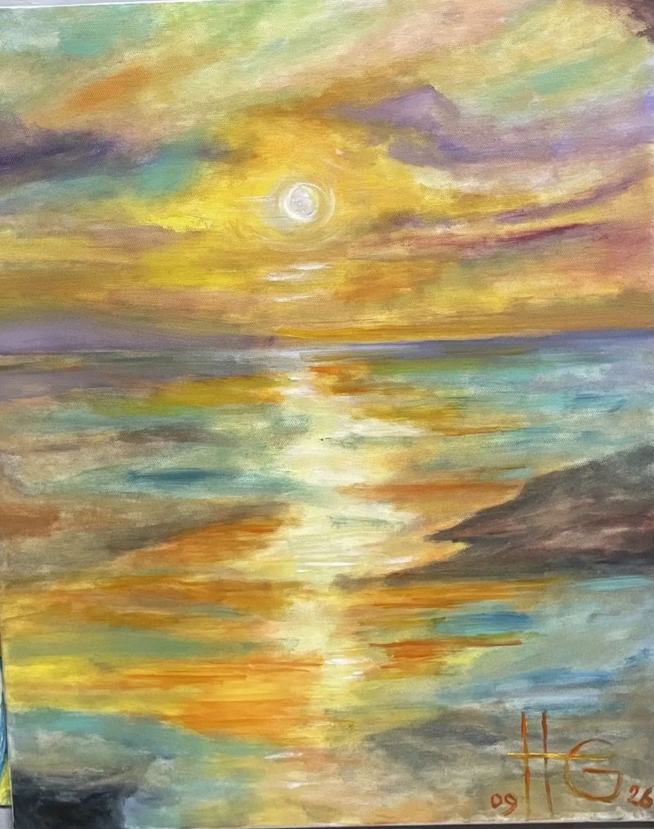 🎨 «Морская симфония» — картина, наполненная атмосферой спокойствия и гармонии.