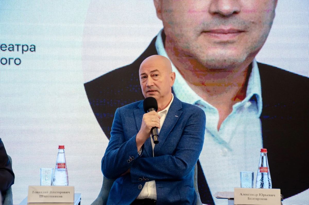 Худрук Ростовской драмы, председатель Ростовского регионального отделения Союза театральных деятелей России Геннадий.