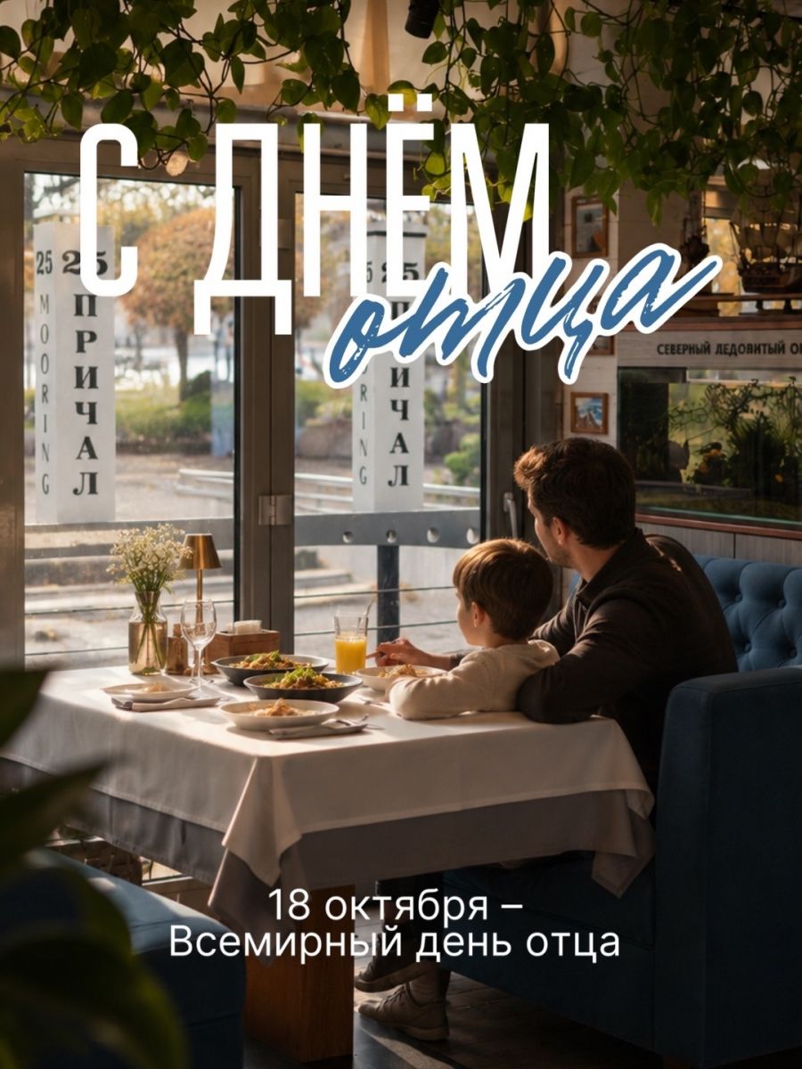 День отца в ресторане «Причал 25» на Береговой, 12