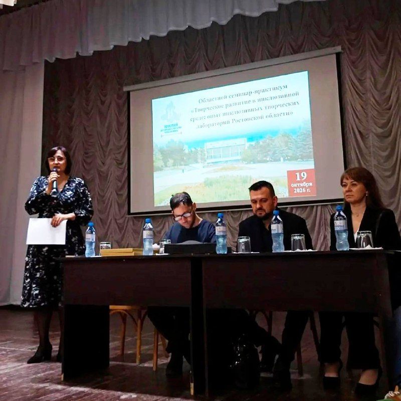 Семинар по инклюзивным творческим лабораториям прошёл в Новочеркасске