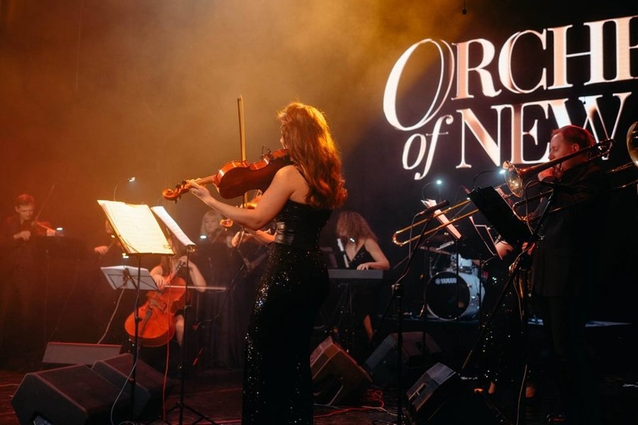 Караоке с оркестром. Orchestra of New Time
