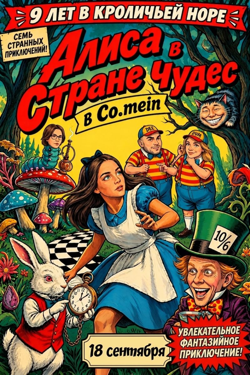 9 лет в кроличьей норе!