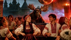 Древнерусский характер. Современный ритм.