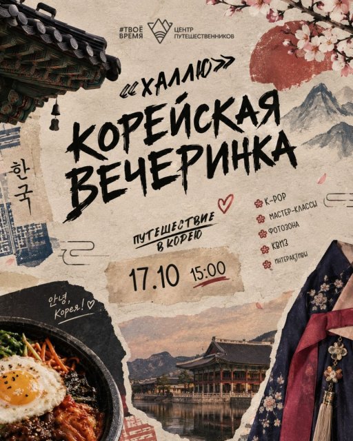 Халлю в центре путешественников