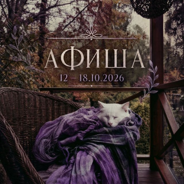 Афиша 12–18.10.2026