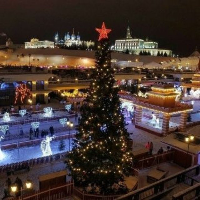 Новогодний тур в Казань с банкетом и экскурсиями