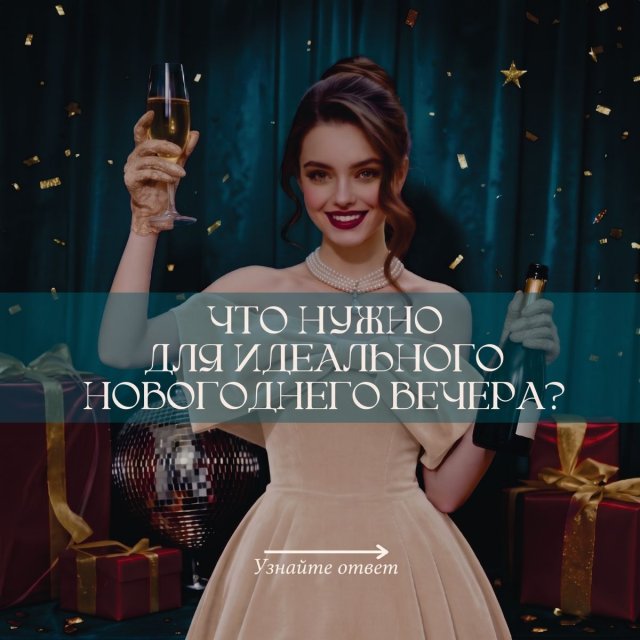 Мы уже знаем, где вы хотите создать настоящее новогоднее настроение. А вы?